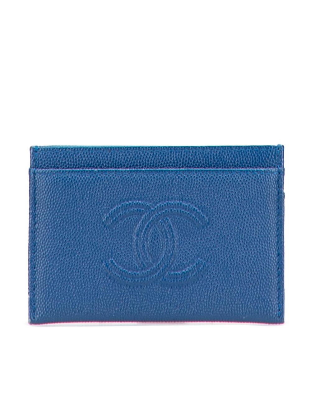 Chanel Cc Caviar Card Holder Pre-Loved #372007C44B
